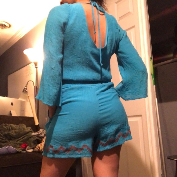 GB Boho Romper💙 - Picture 5 of 8